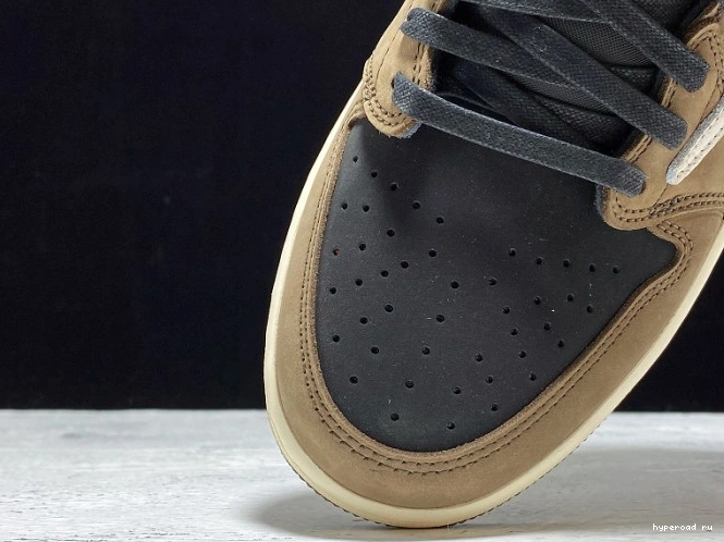 Low CQ4277-001 Air OG Travis Dark Jordan x SP 1 Scott Mocha 0702